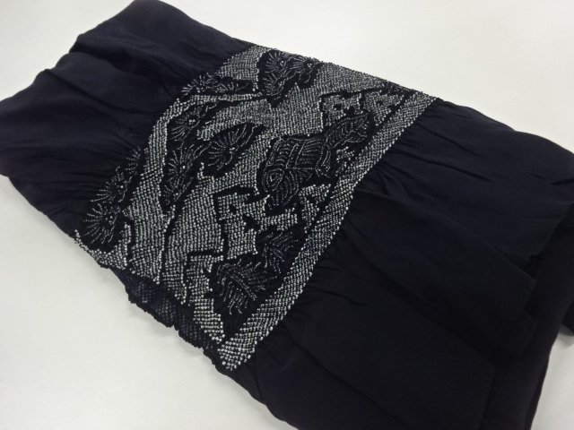 JAPANESE HEKO OBI / FOR MEN / SHIBORI / SCENERY